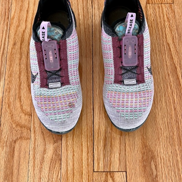 Nike Air VaporMax 2020 Flyknit Violet Ash Multicolor women’s size 6.5y - Picture 2 of 11